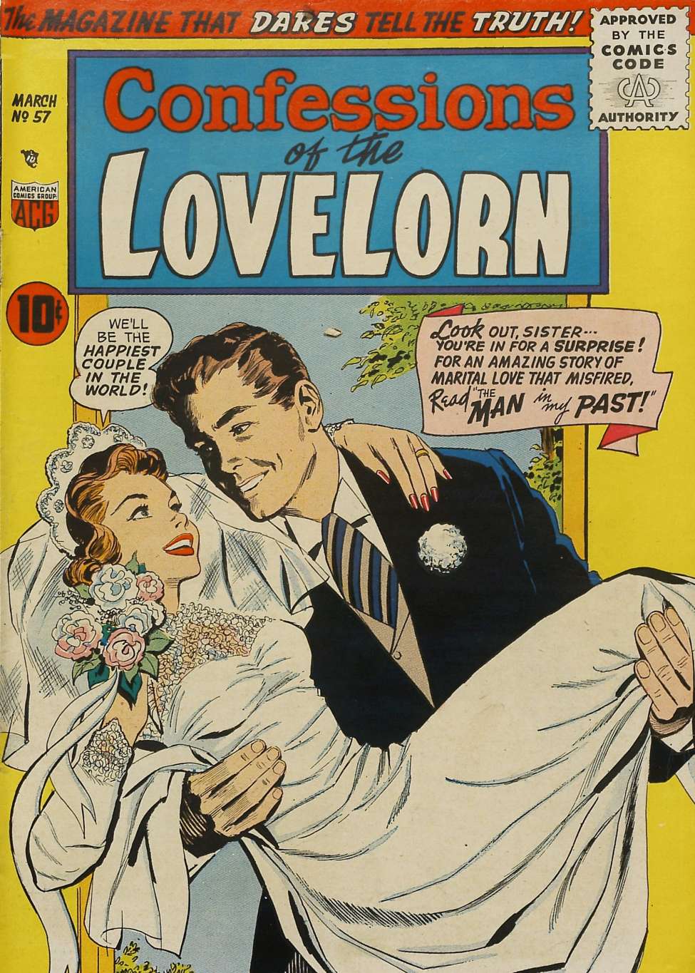Comic Book Cover For Lovelorn 57