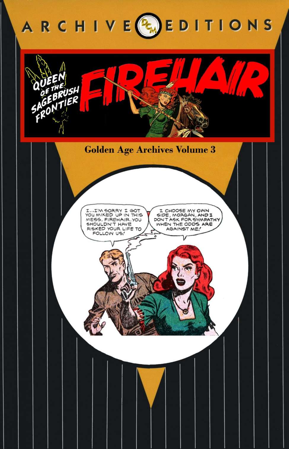 Comic Book Cover For Firehair Golden Age Archives V3