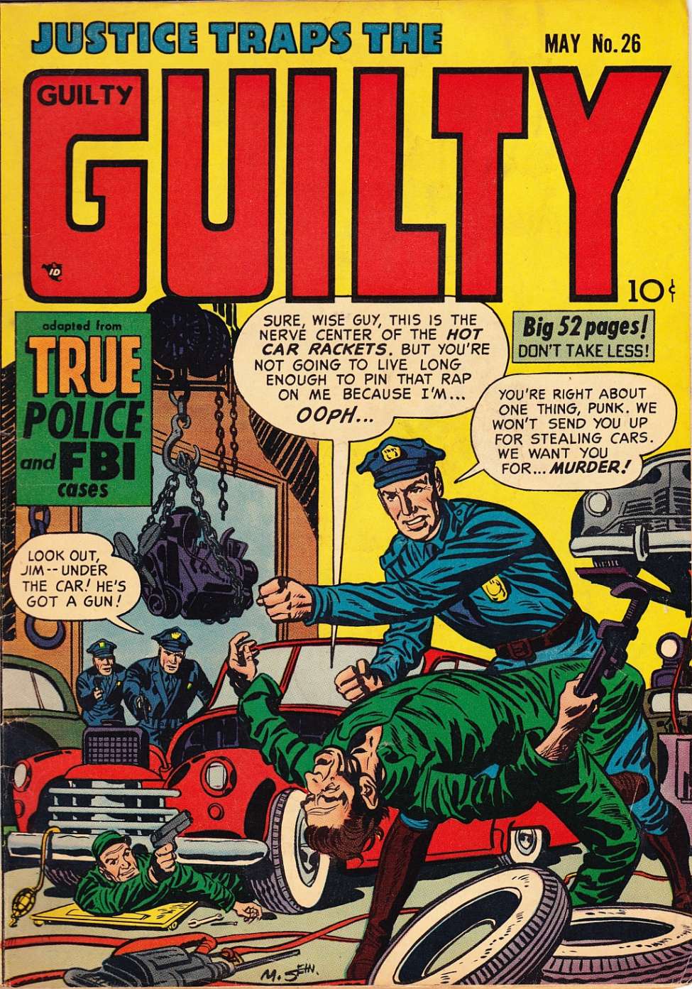 Book Cover For Justice Traps the Guilty 26