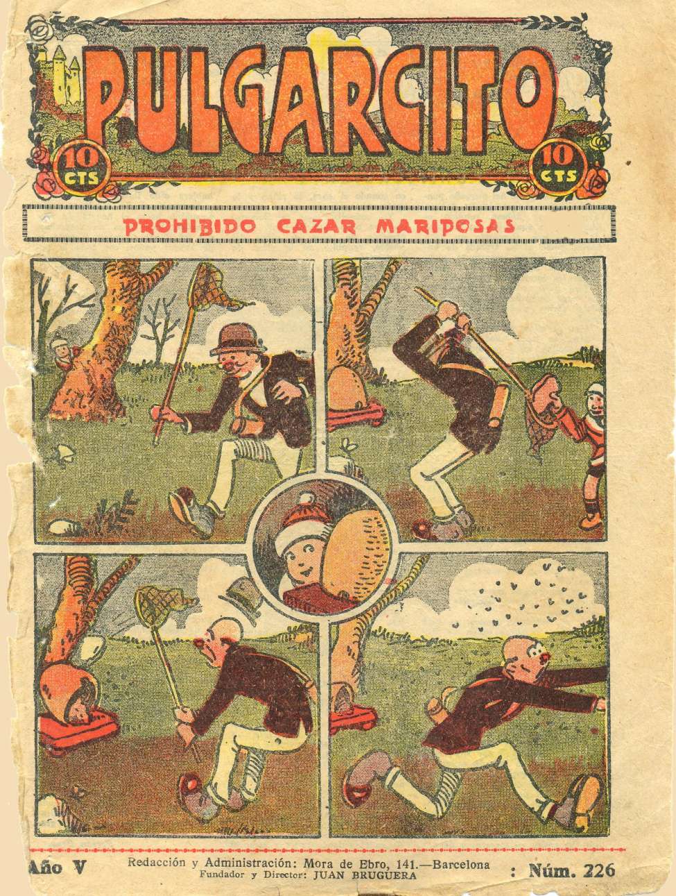 Comic Book Cover For Pulgarcito 226