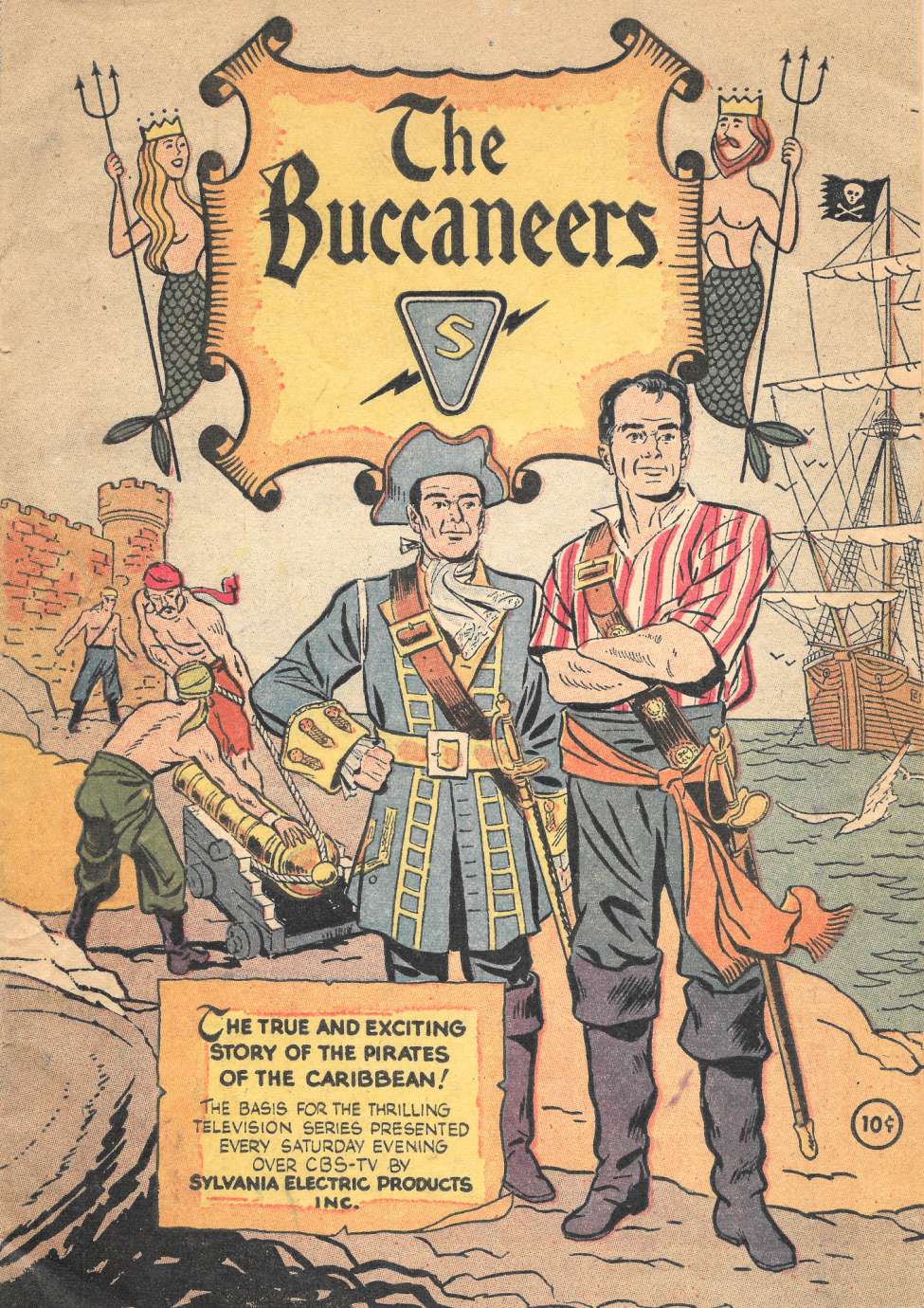 Comic Book Cover For William R Hutton Assoc - The Buccaneers