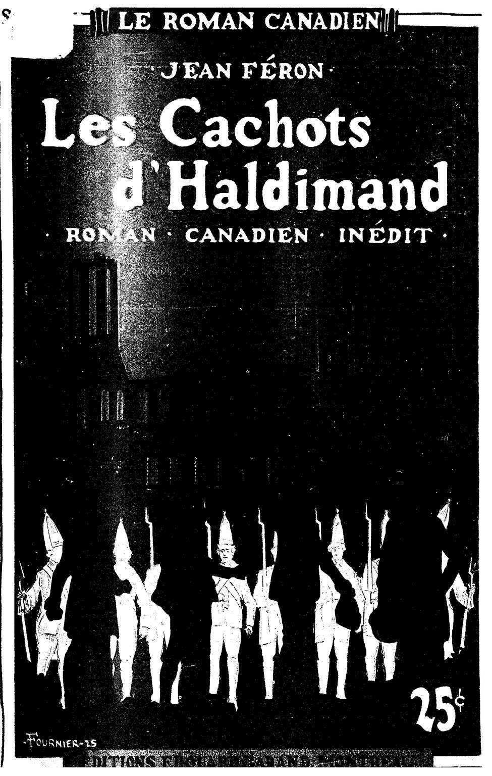Comic Book Cover For Le Roman Canadien 20 - Les cachots d’Haldimand