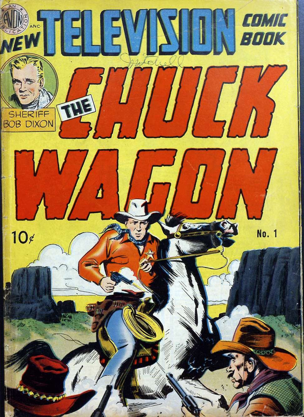 Book Cover For Sheriff Bob Dixon's Chuck Wagon 1