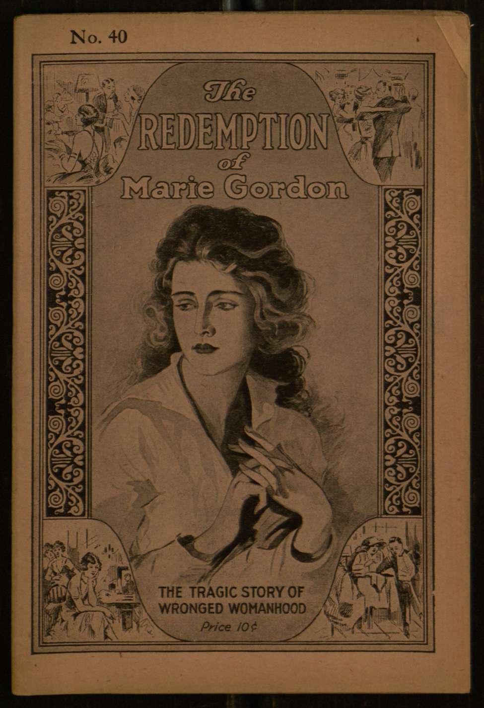 Book Cover For The Redemption of Marie Gordon 40 - Cora Lane Sherman