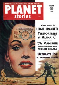 Large Thumbnail For Planet Stories v6 9 - Teleportress of Alpha C - Leigh Brackett