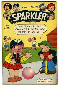 Large Thumbnail For Sparkler Comics 74