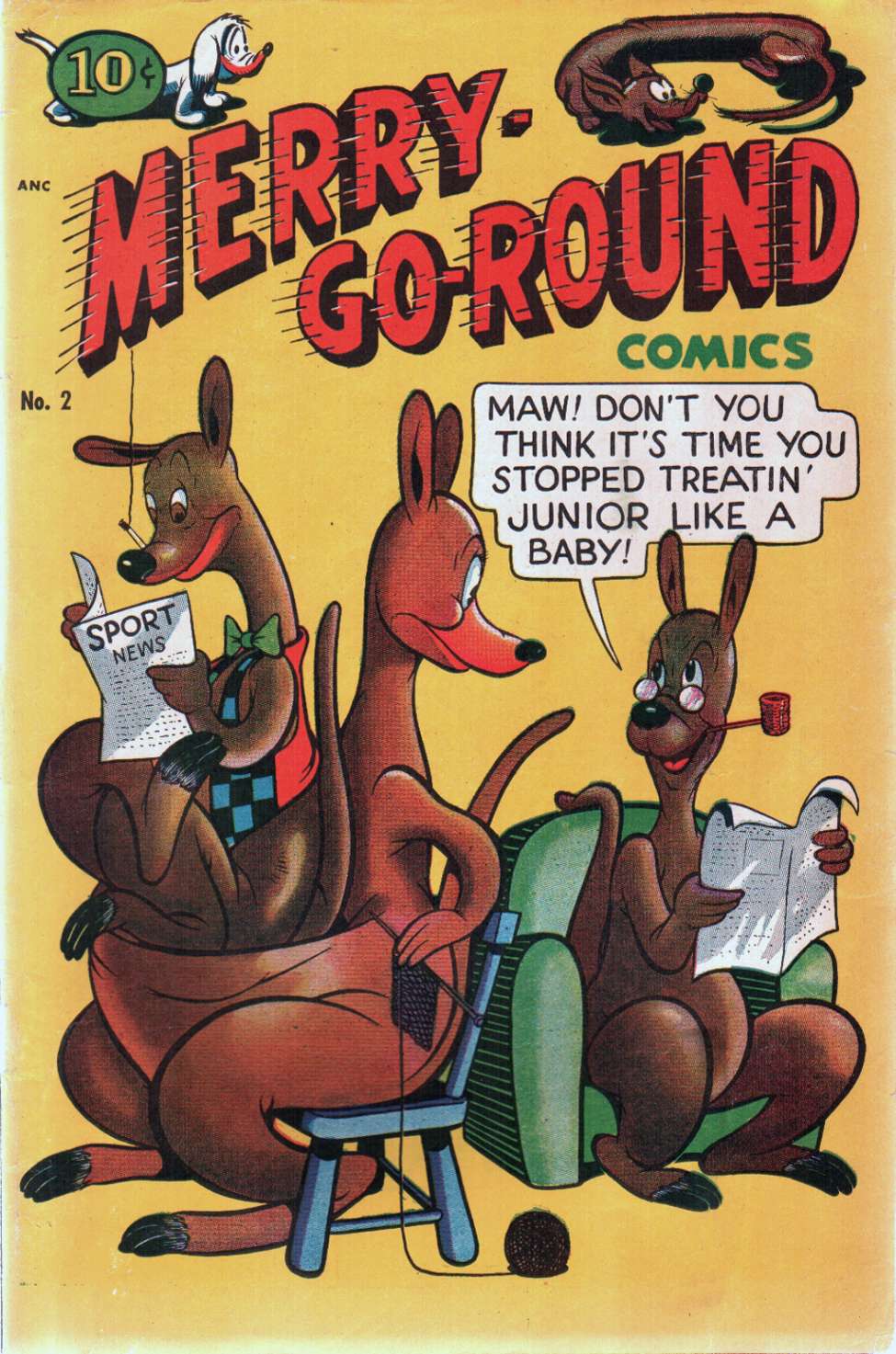 Comic Book Cover For Merry-Go-Round 2