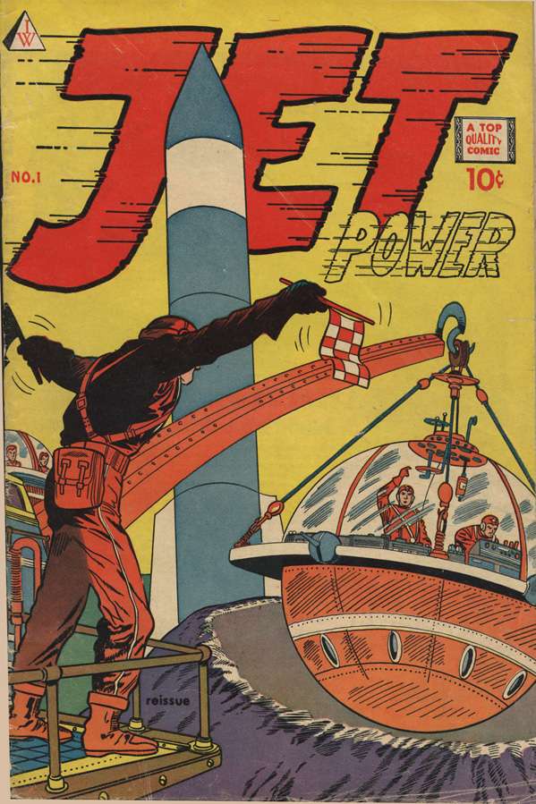 Comic Book Cover For Jet Power 1