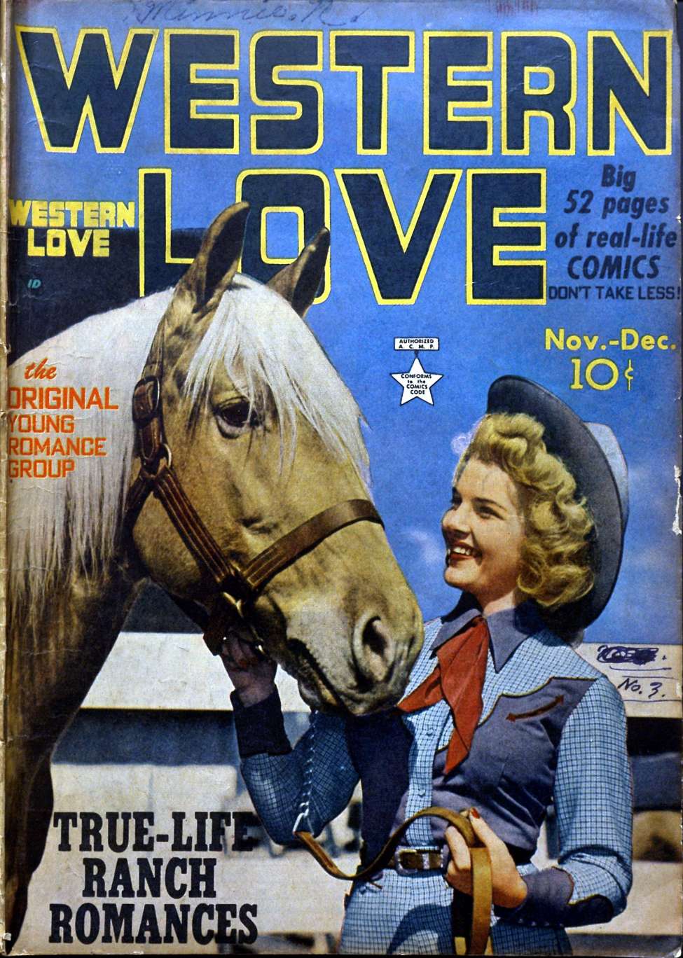 Comic Book Cover For Western Love 3