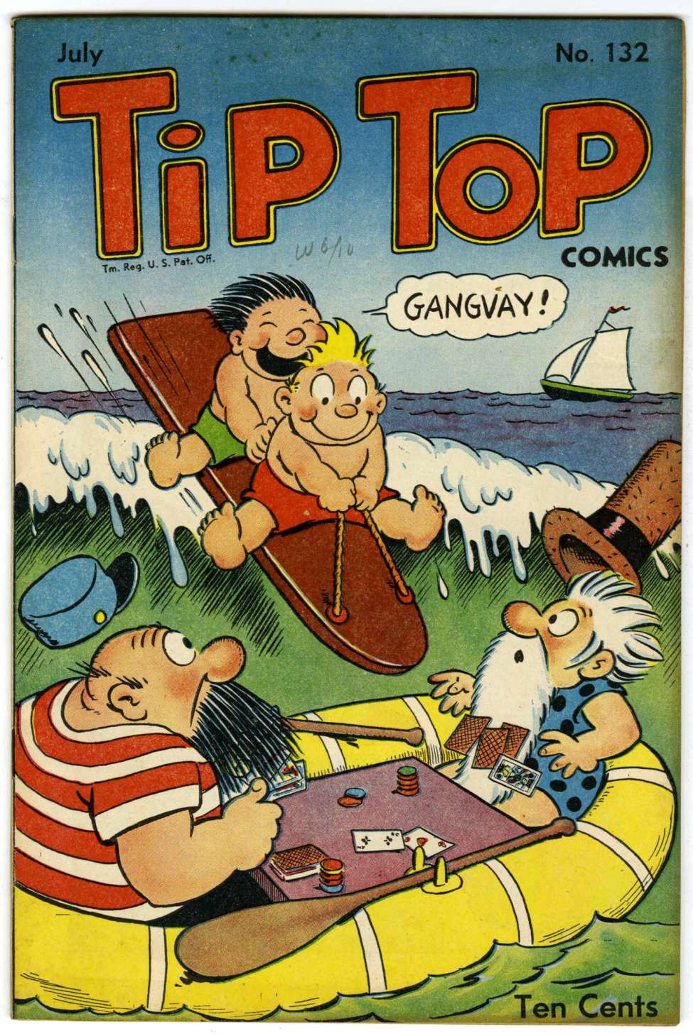 Book Cover For Tip Top Comics 132