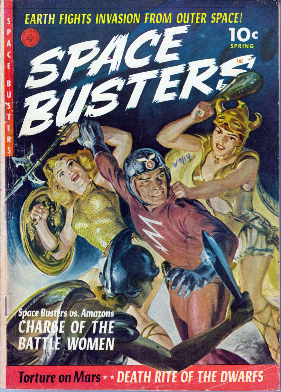 Comic Book Cover For Space Busters 1 - Version 2