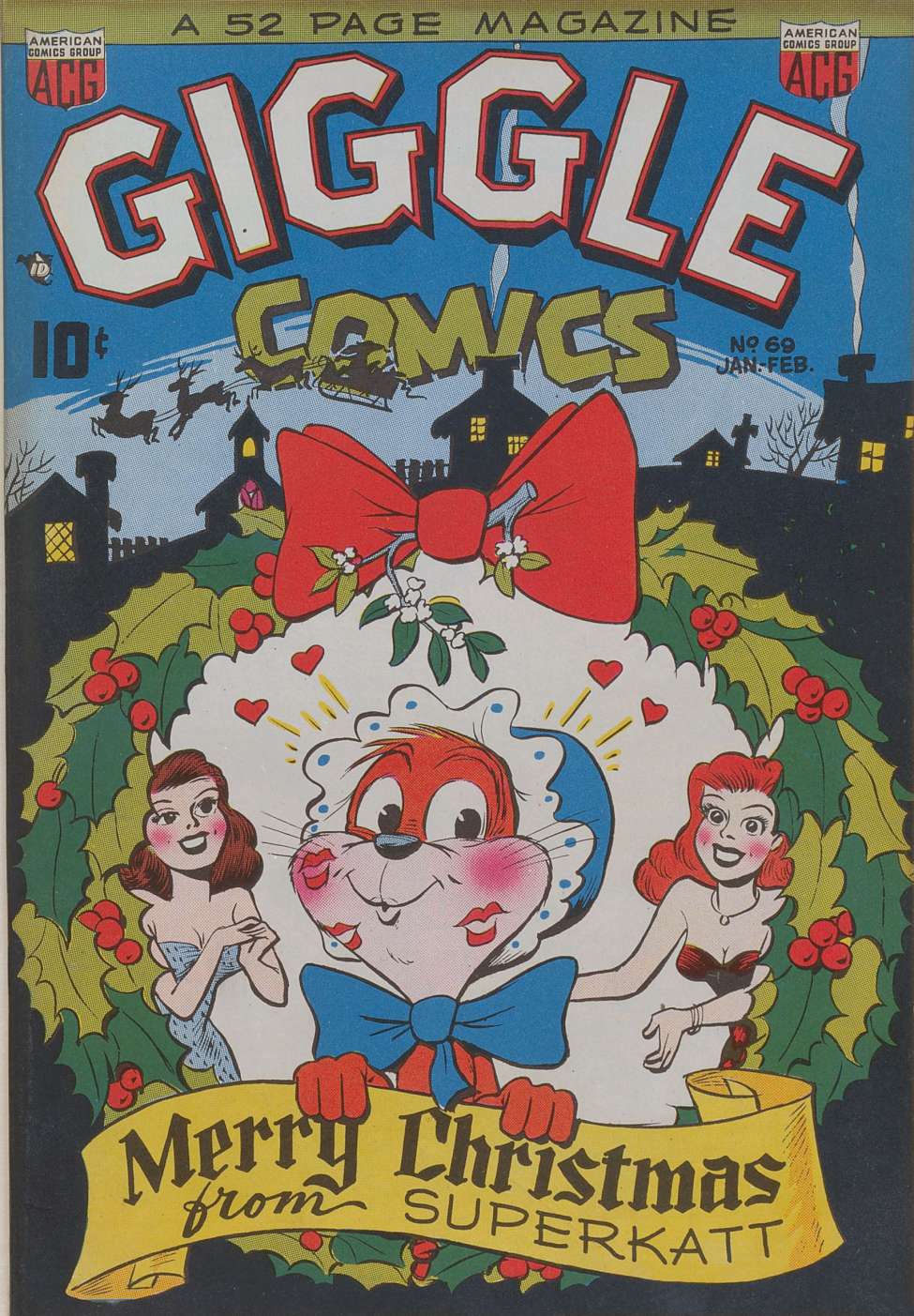 Book Cover For Giggle Comics 69