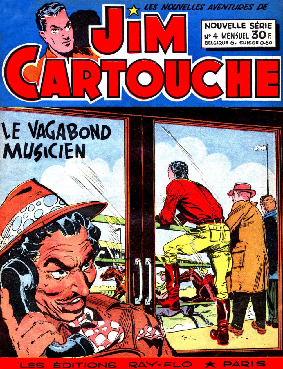 Book Cover For Jim Cartouche 4 - Le vagabond musicien