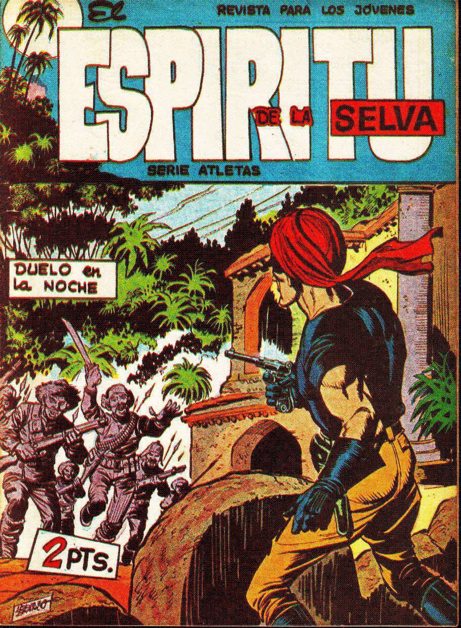 Comic Book Cover For El Espiritu De La Selva 9 - Duelo en La Noche