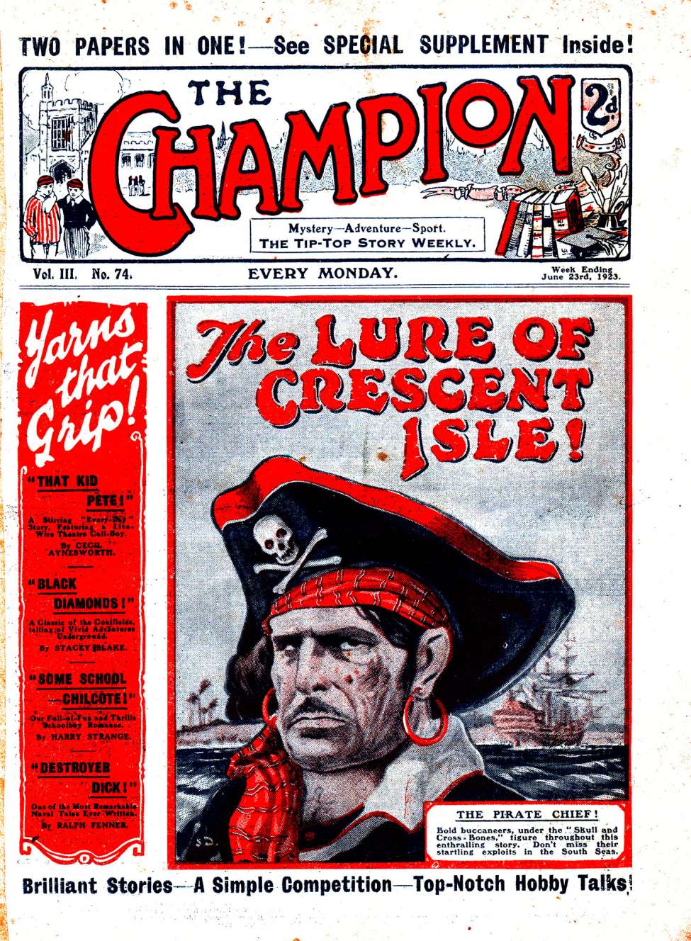 Book Cover For The Champion 74