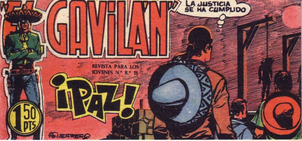 Comic Book Cover For El Gavilan 25 - Paz