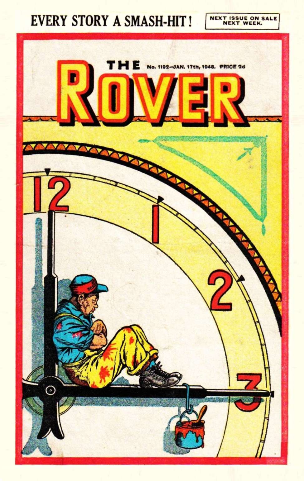 Comic Book Cover For The Rover 1192