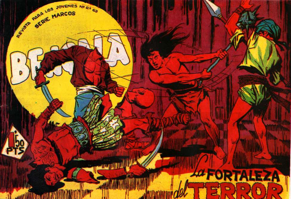 Comic Book Cover For Bengala 41 - La Fortaleza Del Terror