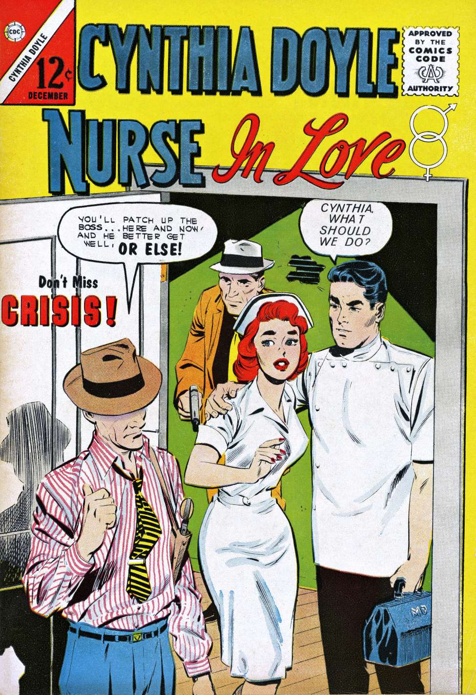 Comic Book Cover For Cynthia Doyle, Nurse in Love 67
