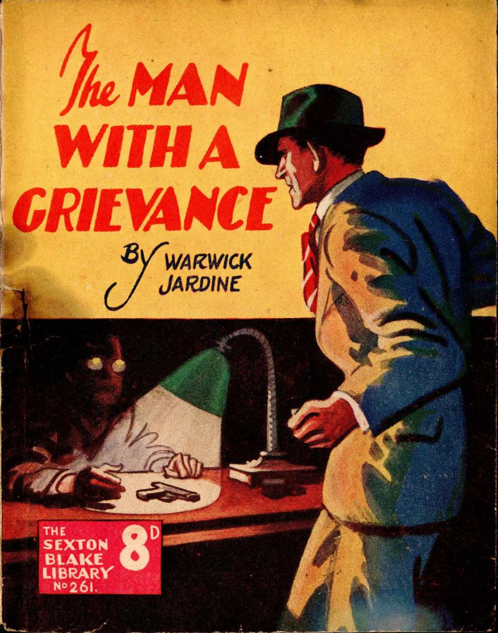 Book Cover For Sexton Blake Library S3 261 - The Man with a Grievance