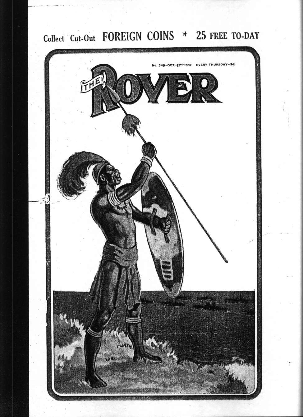 Book Cover For The Rover 549