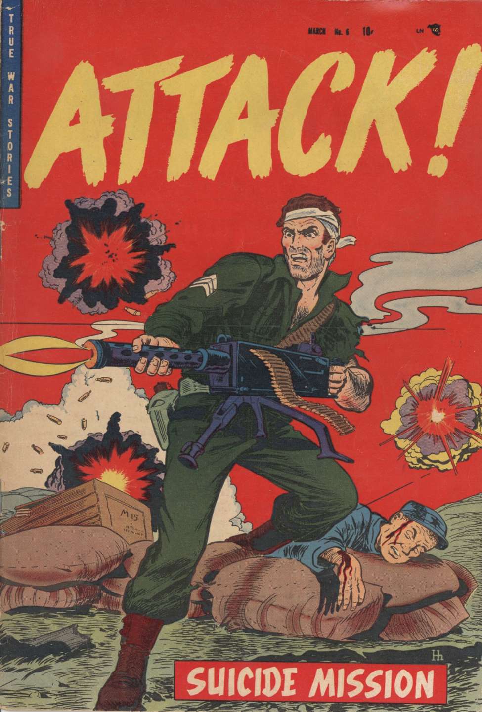 Comic Book Cover For Attack! 6