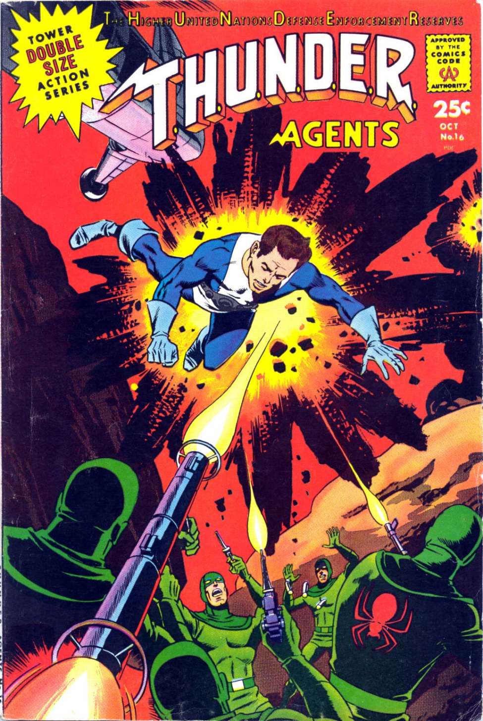 Comic Book Cover For T.H.U.N.D.E.R. Agents 16