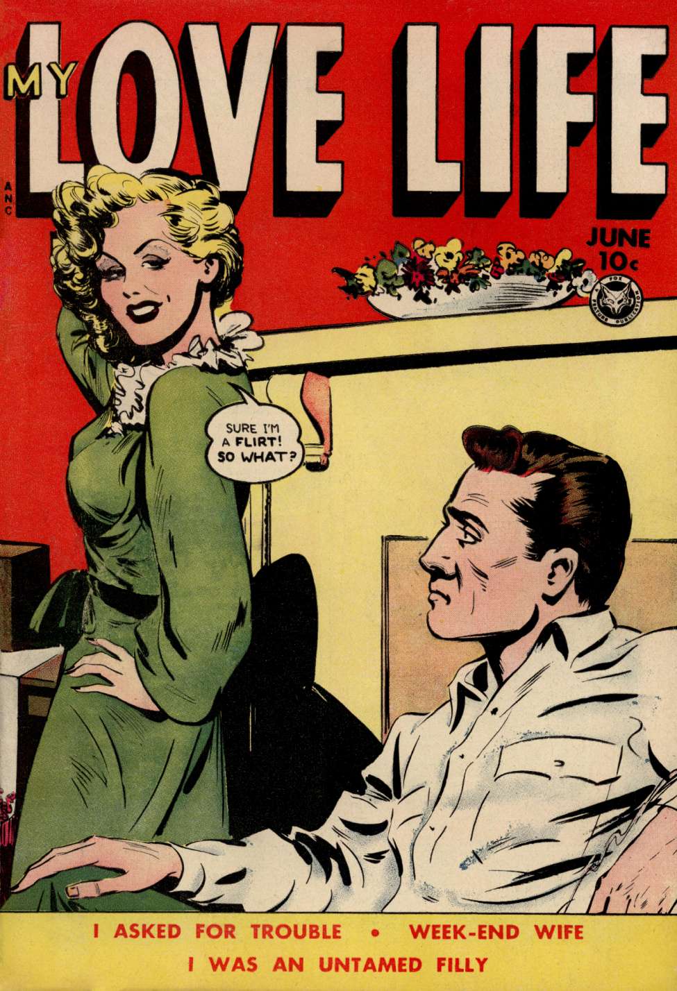 Comic Book Cover For My Love Life 12