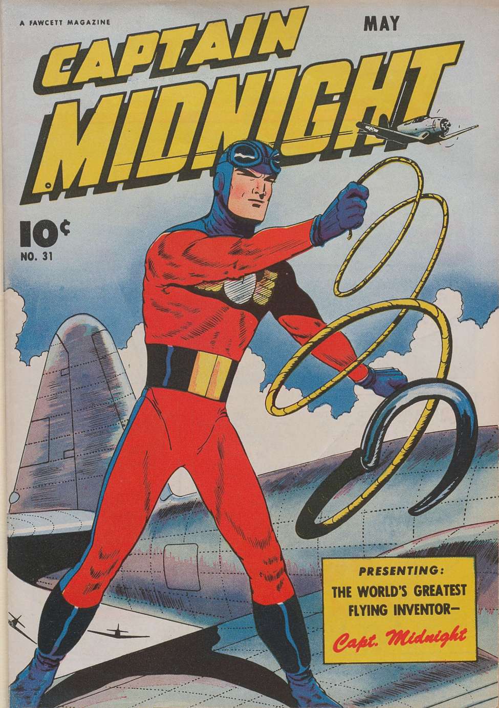 Comic Book Cover For Captain Midnight 31
