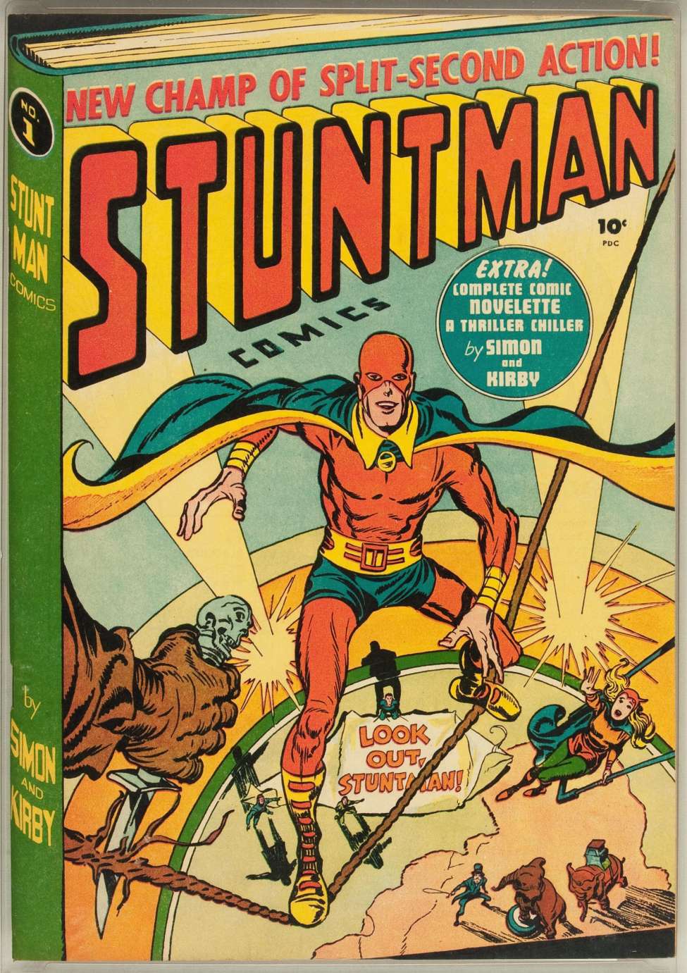 Comic Book Cover For Stuntman 1