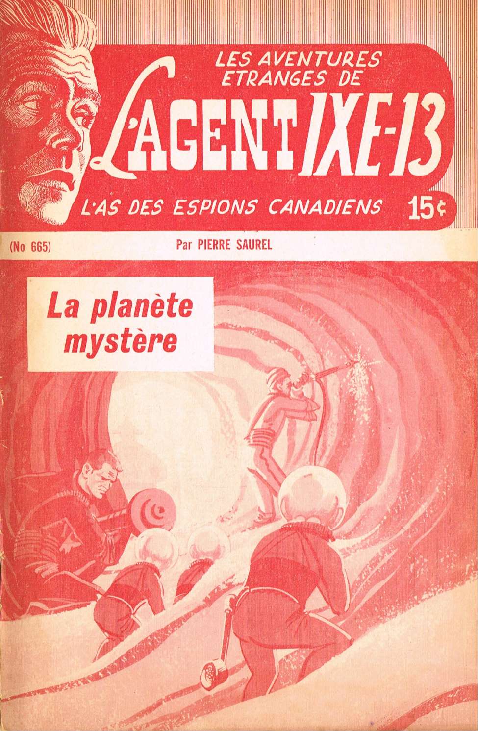 Book Cover For L'Agent IXE-13 v2 665 - La planète mystère