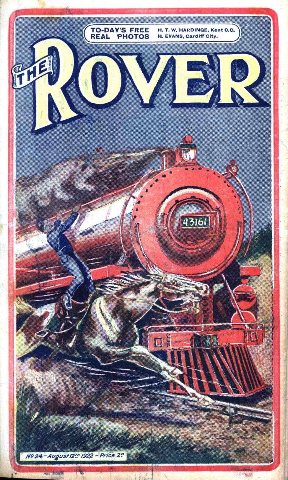 Comic Book Cover For The Rover 24