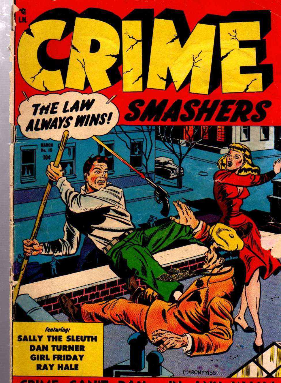 Comic Book Cover For Crime Smashers 15