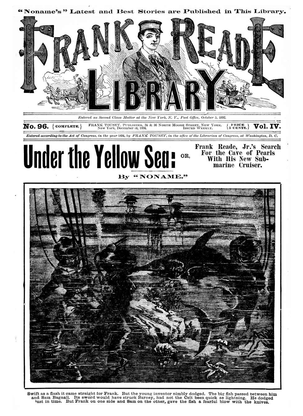 Comic Book Cover For v04 96 - Under the Yellow Sea