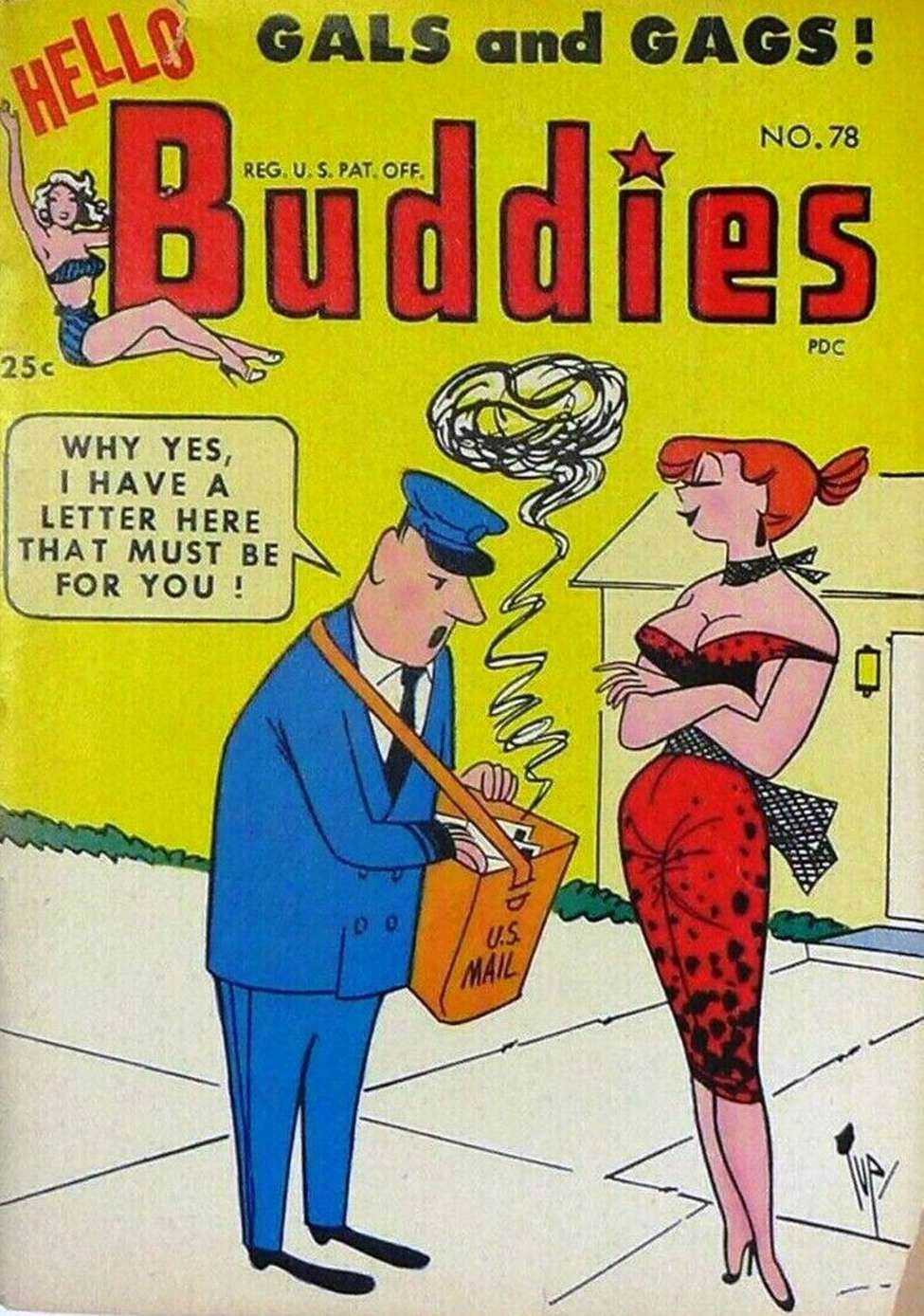 Comic Book Cover For Hello Buddies 78
