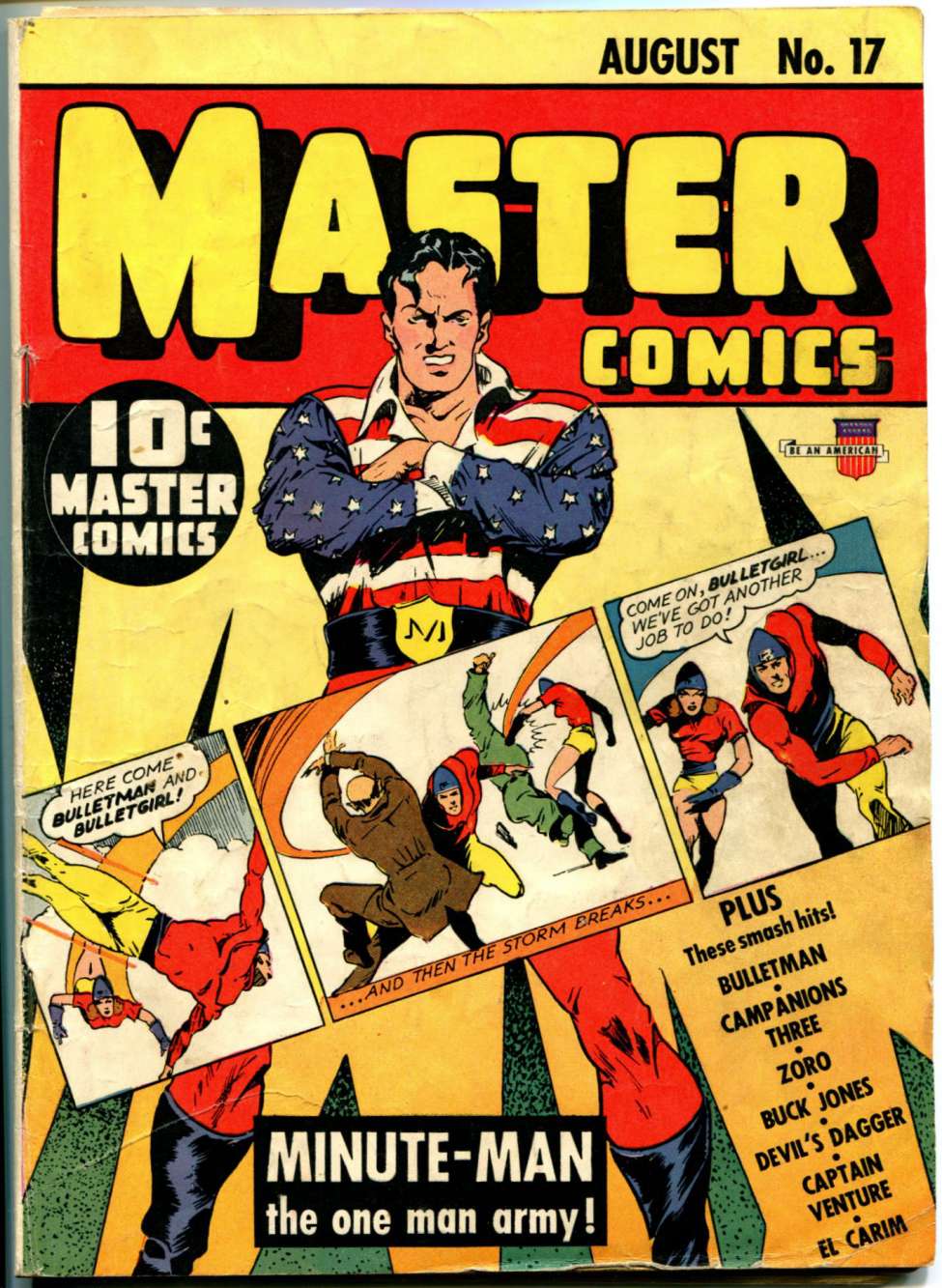 Comic Book Cover For Master Comics 17 (paper/4fiche)