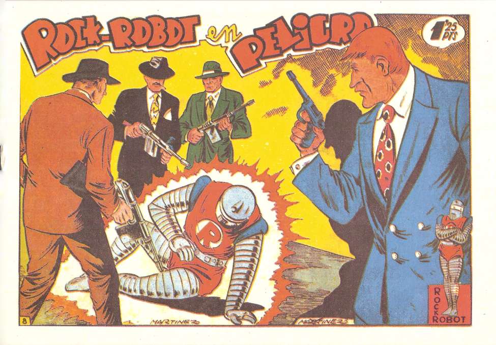 Book Cover For Rock Robot 8 - Rock Robot en Peligr
