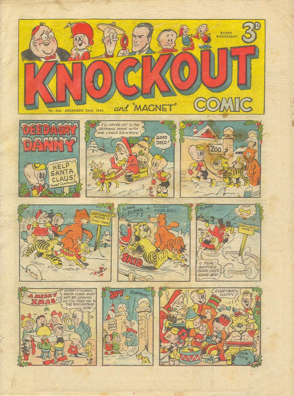 Comic Book Cover For Knockout 356