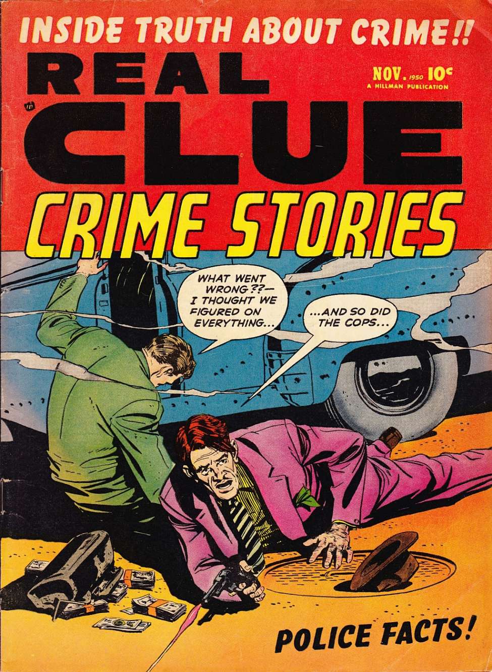 Book Cover For Real Clue Crime Stories v5 9