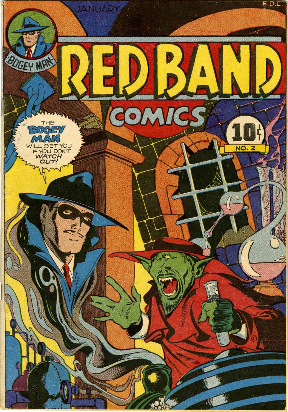 Comic Book Cover For Red Band Comics 1