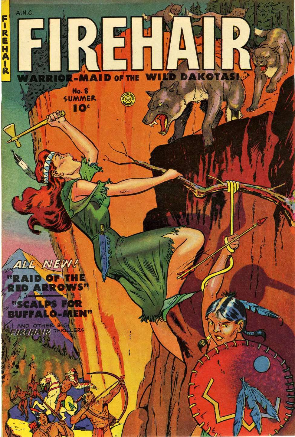 Comic Book Cover For Firehair Comics 8