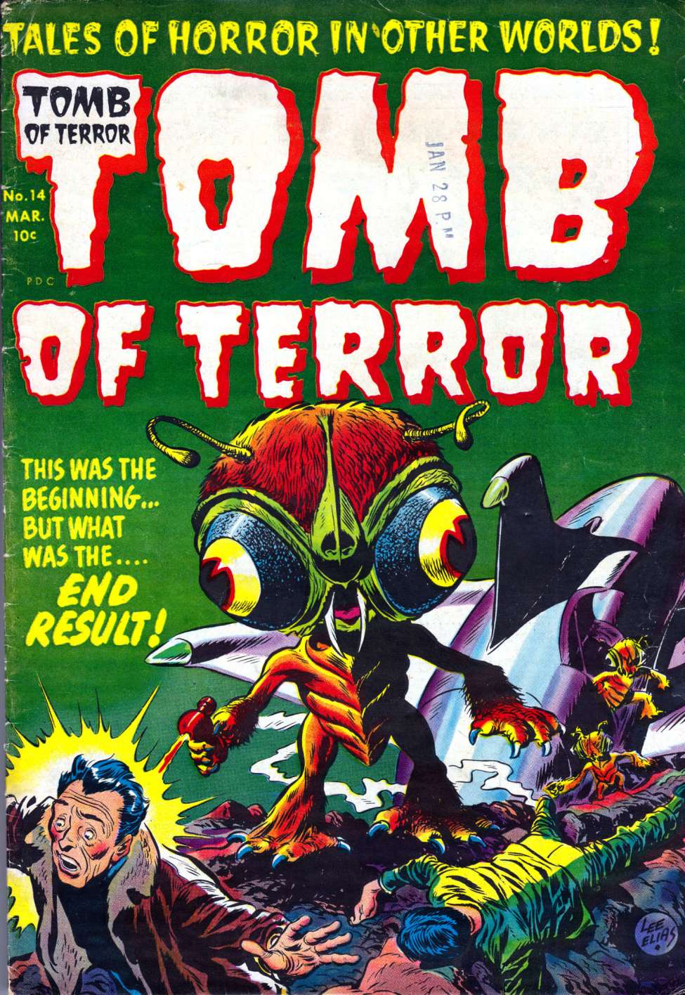 Comic Book Cover For Tomb of Terror 14