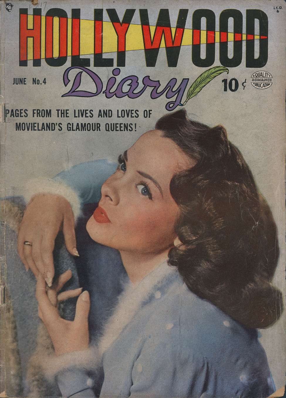 Comic Book Cover For Hollywood Diary 4