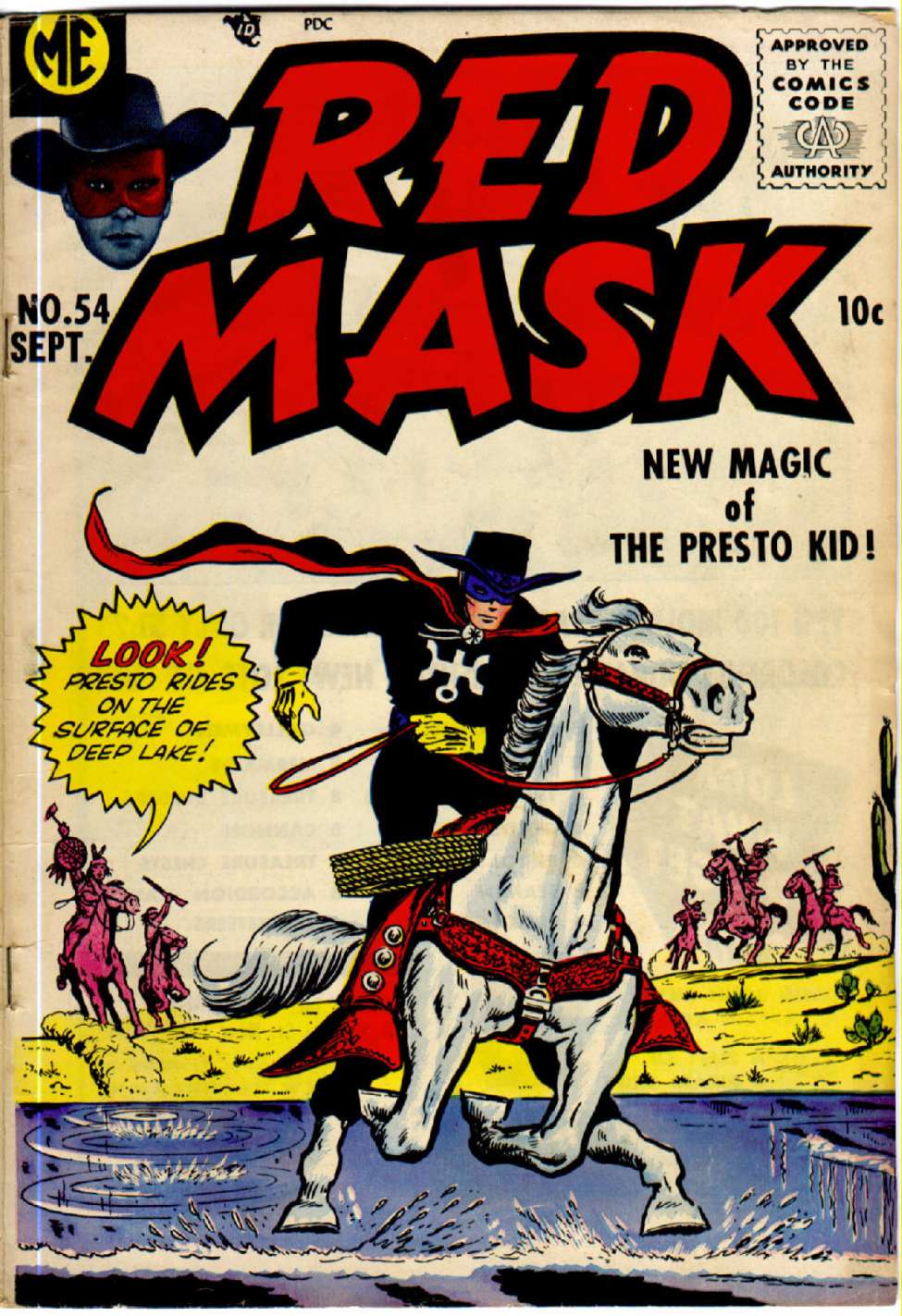 Book Cover For Red Mask 54