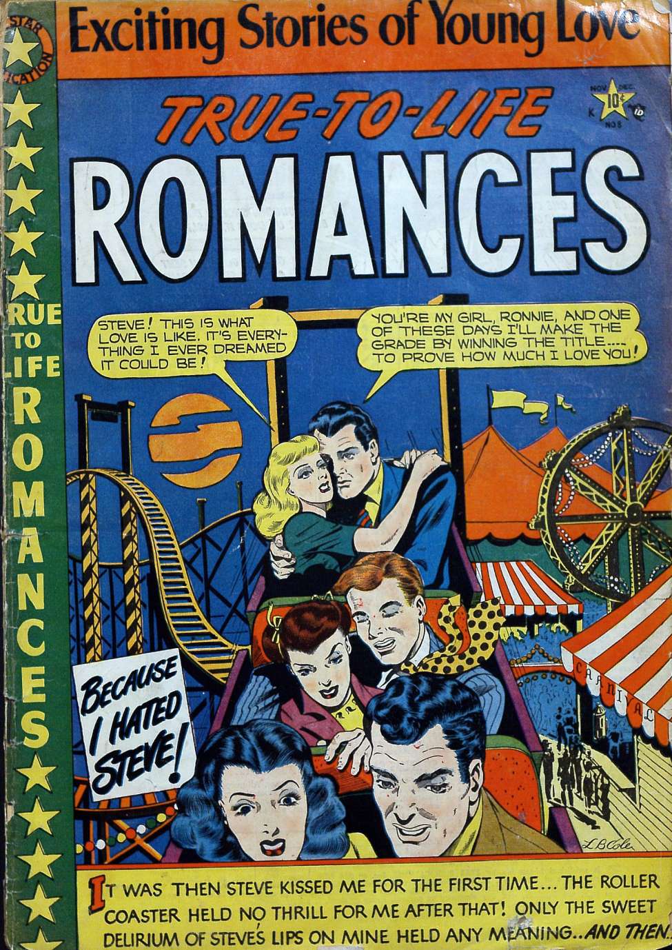 Comic Book Cover For True-To-Life Romances s1 8