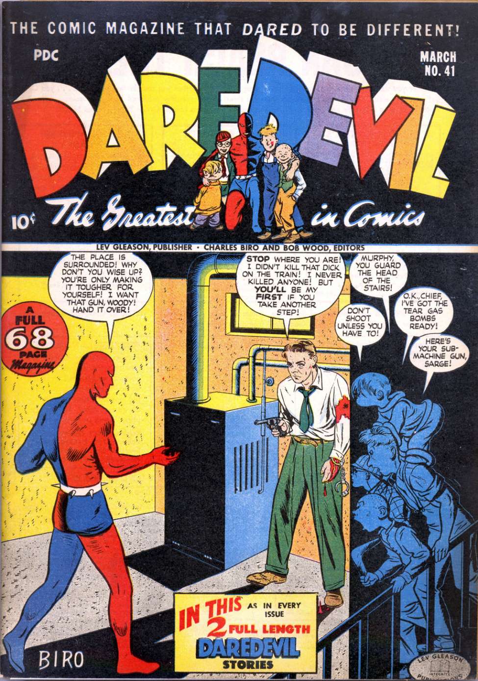 Comic Book Cover For Daredevil Comics 41