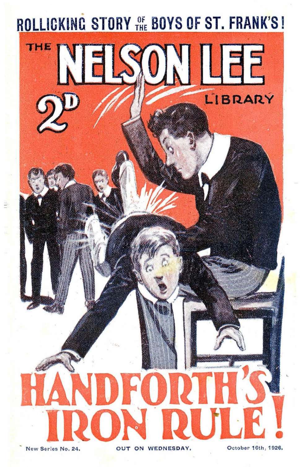 Book Cover For Nelson Lee Library s2 24 - Handforth's Iron Rule