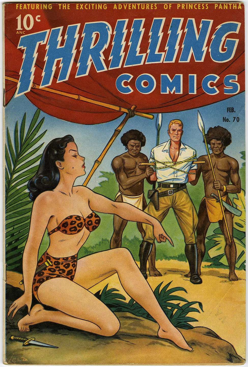 Book Cover For Thrilling Comics 70 (alt) - Version 2