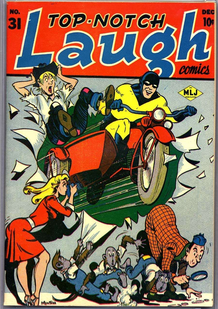 Comic Book Cover For Top Notch Laugh Comics 31