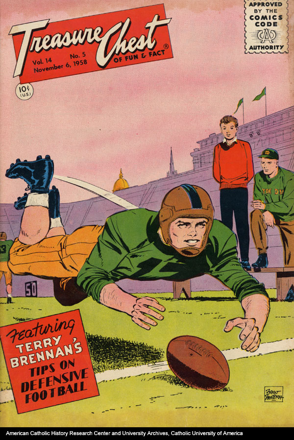 Comic Book Cover For Treasure Chest of Fun and Fact v14 5